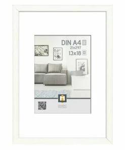 Bilderrahmen - Weiß - 23x32 Cm