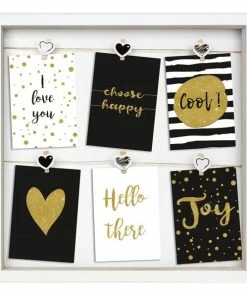 Deko-Collagerahmen - Weiß - 43x43 Cm