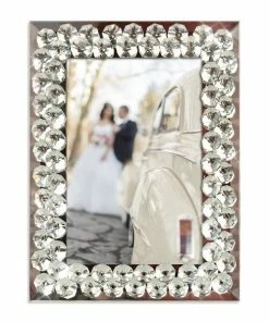 Glitzerrahmen - Silberfarben - Metall