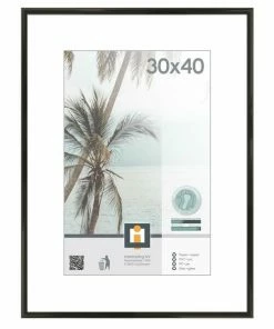 Bilderrahmen - Schwarz - 41x31 Cm