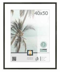 Bilderrahmen - Schwarz - 51,1x41,2 Cm