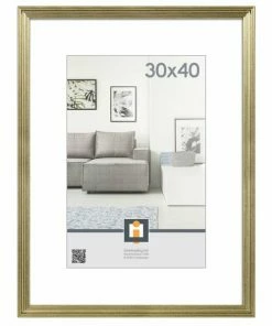 Bilderrahmen - Champagner - 30x40 Cm