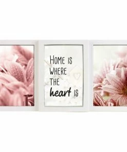 Collagenrahmen - Weiß - Für 3 Bilder