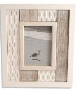 Bilderrahmen - Holz - Weiß - 20x24 Cm