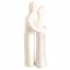 Liebespaar Dekofigur - Weiß - 25 Cm Hoch