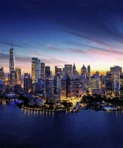 Keilrahmen - Skyline New York - 78x118 Cm