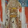 Wandbild UNITED STATES - Metall - 70x140 Cm
