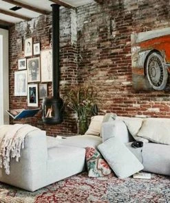 Wandbild USED CAR - Metall - 120x80 Cm