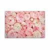 Leinwandbild BLUMEN BOUQET - Rosa - 90 X 60 Cm