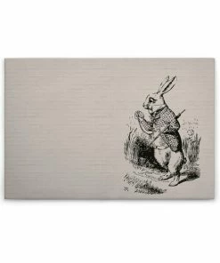 Leinwandbild HASE - Beige - 90 X 60 Cm