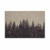Leinwandbild SCHWARZWALD - Beige-schwarz - 90 X 60 Cm