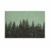 Leinwandbild SCHWARZWALD - Grün-schwarz - 90 X 60 Cm