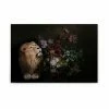 Leinwandbild LÖWE - Schwarz-beige - 90 X 60 Cm