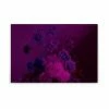 Leinwandbild BLUMEN-BOUQUET - Lila - 90x60 Cm