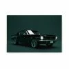 Leinwandbild OLDTIMER 2 - Grün-schwarz - 90 X 60 Cm