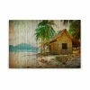 Leinwandbild TAHITI - Braun-beige - 90 X 60 Cm