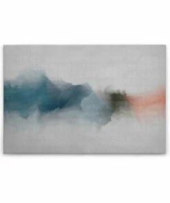 Leinwandbild DAYDREAM - Blau-grau - 90 X 60 Cm