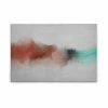Leinwandbild DAYDREAM - Rot-grau - 90 X 60 Cm