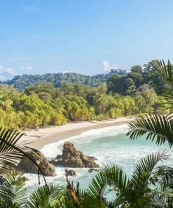 Leinwandbild COSTA RICA - Blau-grün - 70 X 50 Cm