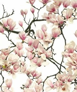 Leinwandbild MAGNOLIEN - Weiß-rosa - 50 X 70 Cm