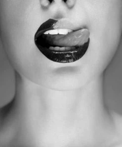 Leinwandbild SCHOKOLADE - Weiß-schwarz - 50 X 70 Cm