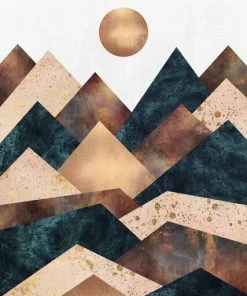 Leinwandbild HERBSTTAG - Braun - 50 X 70 Cm