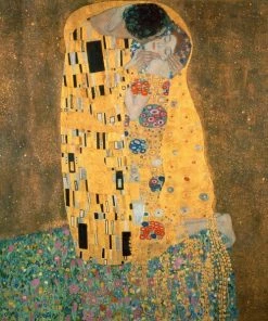 Leinwandbild DER KUSS - Klimt - 50 X 50 Cm