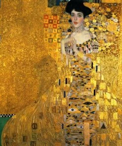 Leinwandbild ADELE BLOCH BAUER - Klimt - 50 X 50 Cm